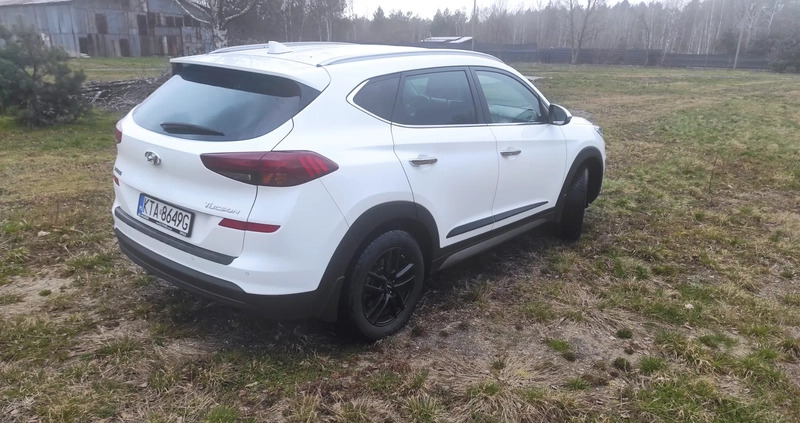Hyundai Tucson cena 89900 przebieg: 76000, rok produkcji 2019 z Głogówek małe 56